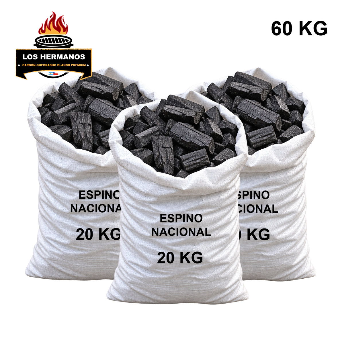 Pack 3 sacos 20 kg Espino