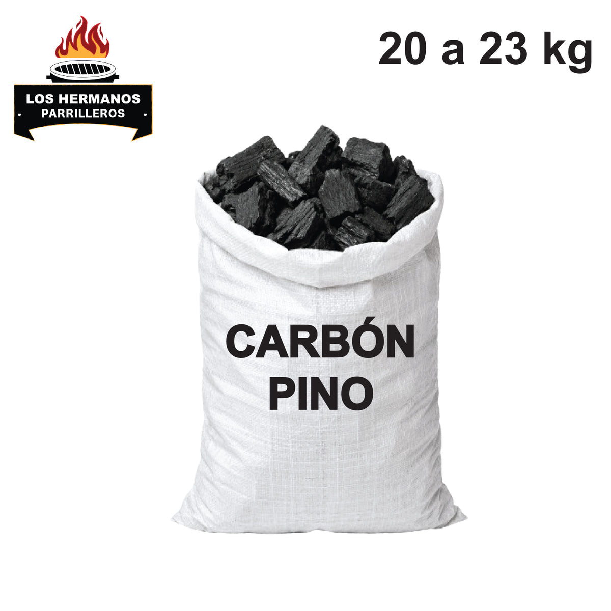 Saco 20 a 23 Kg pino nacional