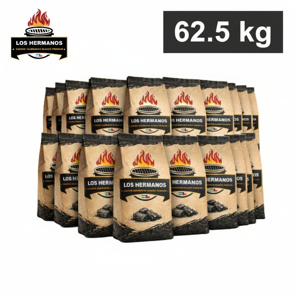 Pack 25 Bolsas de Carbón 2.5 kg